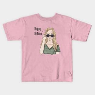 Happy Hetero "Blonde Radiance" Kids T-Shirt